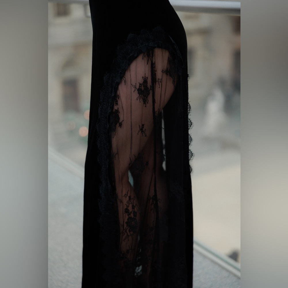 Stunning black maxi dress